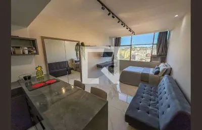 Kitnet / stúdio para aluguel - centro, 1 quarto,  33 m² - rio de janeiro