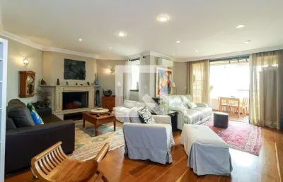 Apartamento para aluguel - campo belo, 4 quartos,  218 m² - são paulo