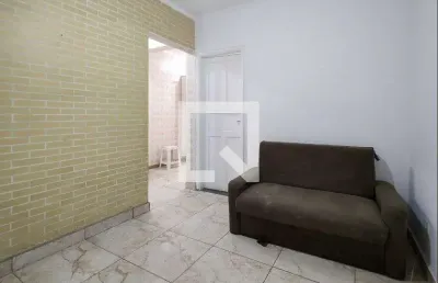 Apartamento para aluguel - aviação, 1 quarto,  35 m² - praia grande