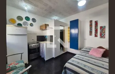 Kitnet / stúdio para aluguel - recreio, 1 quarto,  20 m² - rio de janeiro
