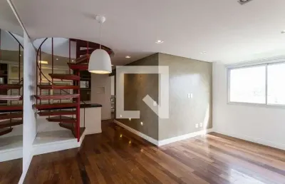 Cobertura para aluguel - moema, 1 quarto,  115 m² - são paulo