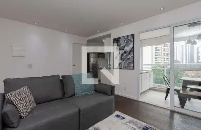 Apartamento para aluguel - brooklin, 1 quarto,  52 m² - são paulo