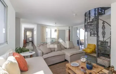 Cobertura para aluguel - recreio, 4 quartos,  205 m² - rio de janeiro