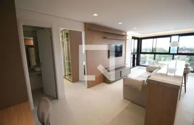 Apartamento para aluguel - nova campinas, 1 quarto,  48 m² - campinas