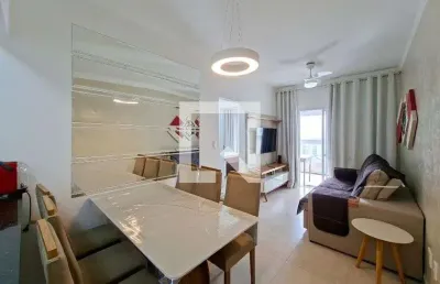 Apartamento para aluguel - vila caiçara, 2 quartos,  76 m² - praia grande