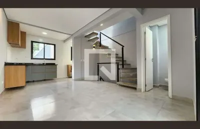 Casa para aluguel - marapé, 2 quartos,  116 m² - santos