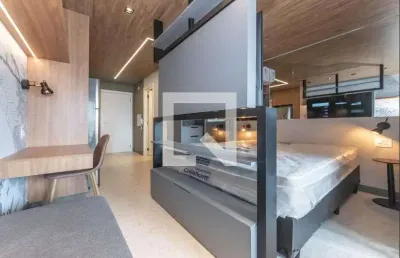 Kitnet / stúdio para aluguel - brooklin, 1 quarto,  31 m² - são paulo