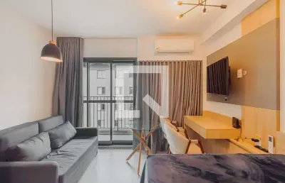 Kitnet / stúdio para aluguel - pinheiros, 1 quarto,  27 m² - são paulo