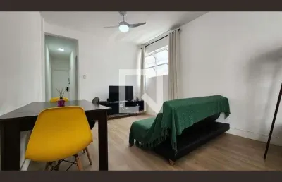 Apartamento para aluguel - gonzaga , 1 quarto,  45 m² - santos