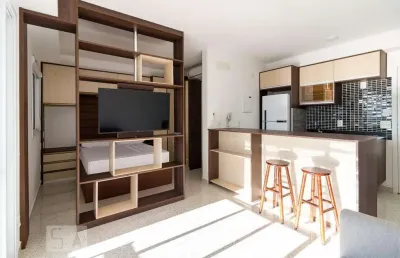 Kitnet / stúdio para aluguel - picanço, 1 quarto,  38 m² - guarulhos