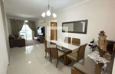 Apartamento para aluguel - vila caiçara, 2 quartos,  95 m² - praia grande