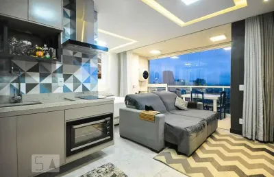 Kitnet / stúdio para aluguel - real parque, 1 quarto,  37 m² - são paulo