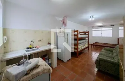 Kitnet / stúdio para aluguel - aviação, 1 quarto,  35 m² - praia grande