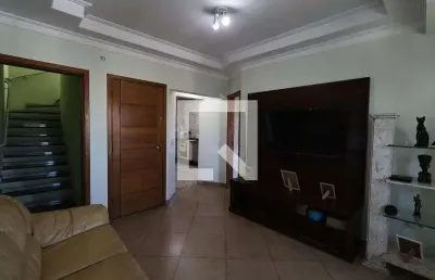 Cobertura para aluguel - parque das nações, 3 quartos,  186 m² - santo andré