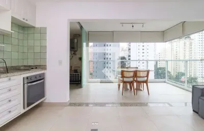 Apartamento para aluguel - brooklin, 1 quarto,  43 m² - são paulo