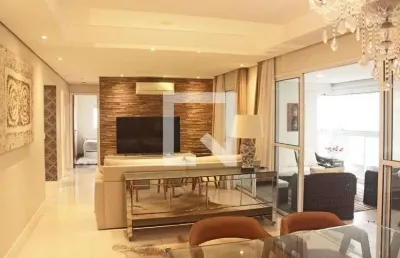 Apartamento para aluguel - ponta da praia, 3 quartos,  132 m² - santos