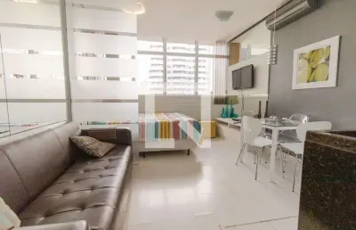 Apartamento para aluguel - centro, 1 quarto,  36 m² - curitiba
