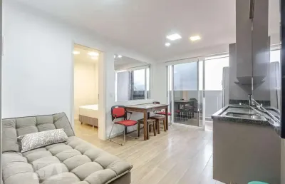 Apartamento para aluguel - centro cívico , 1 quarto,  40 m² - curitiba