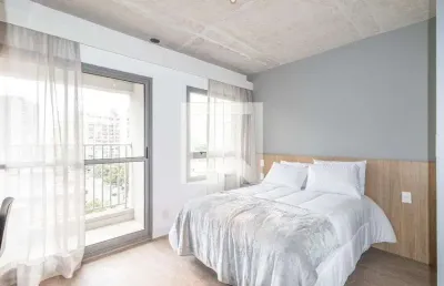 Kitnet / stúdio para aluguel - moema, 1 quarto,  24 m² - são paulo