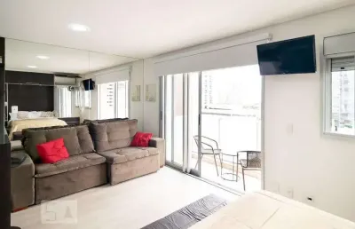 Apartamento para aluguel - chácara santo antonio, 1 quarto,  33 m² - são paulo