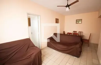 Apartamento para aluguel - cidade ocian, 1 quarto,  65 m² - praia grande
