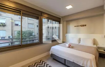 Kitnet / stúdio para aluguel - cidade baixa, 1 quarto,  26 m² - porto alegre