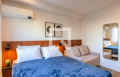 Kitnet / stúdio para aluguel - rio branco, 1 quarto,  30 m² - porto alegre