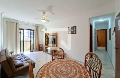 Apartamento para aluguel - canto do forte, 1 quarto,  70 m² - praia grande