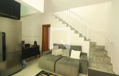 Casa / sobrado em condomínio para aluguel - jardim, 2 quartos,  120 m² - santo andré