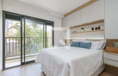 Kitnet / stúdio para aluguel - chácara santo antonio, 1 quarto,  25 m² - são paulo