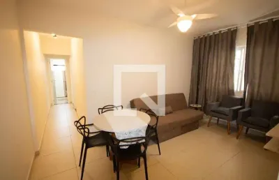 Apartamento para aluguel - aviação, 2 quartos,  64 m² - praia grande