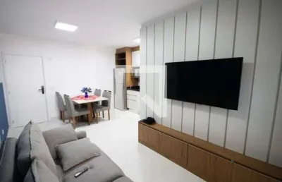Apartamento para aluguel - maracanã, 1 quarto,  53 m² - praia grande