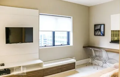 Kitnet / stúdio para aluguel - brooklin, 1 quarto,  35 m² - são paulo