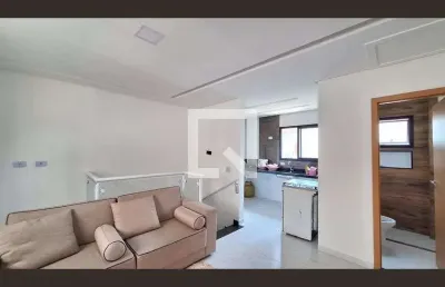 Casa / sobrado em condomínio para aluguel - vila caiçara, 2 quartos,  70 m² - praia grande