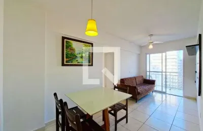 Apartamento para aluguel - vila assunção, 2 quartos,  63 m² - praia grande