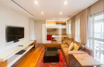 Apartamento para aluguel - brooklin, 3 quartos,  135 m² - são paulo