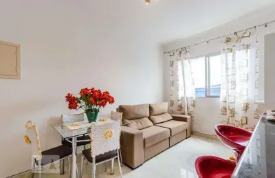 Apartamento para aluguel - nova mirim, 2 quartos,  33 m² - praia grande