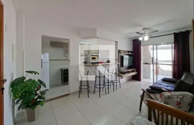 Apartamento para aluguel - vila tupi, 2 quartos,  81 m² - praia grande