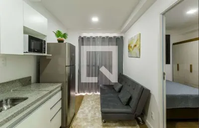 Kitnet / stúdio para aluguel - moema, 1 quarto,  34 m² - são paulo