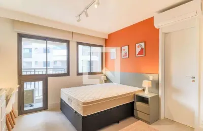 Kitnet / stúdio para aluguel - chácara santo antonio, 1 quarto,  23 m² - são paulo