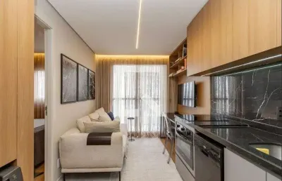 Apartamento para aluguel - brooklin, 1 quarto,  27 m² - são paulo