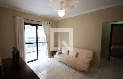 Apartamento para aluguel - canto do forte, 1 quarto,  53 m² - praia grande