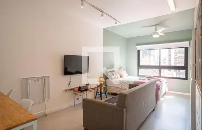 Kitnet / stúdio para aluguel - consolação, 1 quarto,  27 m² - são paulo