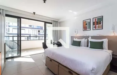 Kitnet / stúdio para aluguel - vila olímpia, 1 quarto,  28 m² - são paulo