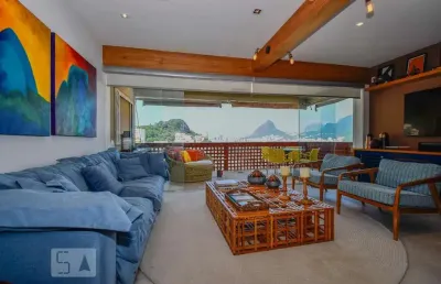 Apartamento para aluguel - lagoa, 2 quartos,  120 m² - rio de janeiro