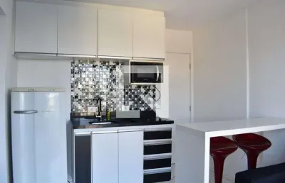Apartamento para aluguel - juvevê, 1 quarto,  35 m² - curitiba