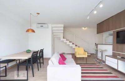 Apartamento para aluguel - brooklin, 1 quarto,  84 m² - são paulo
