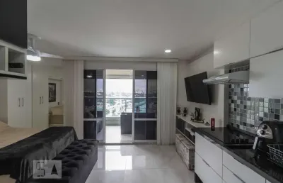Kitnet / stúdio para aluguel - campo belo, 1 quarto,  34 m² - são paulo