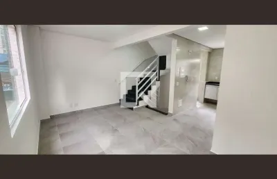 Casa para aluguel - marapé, 2 quartos,  100 m² - santos
