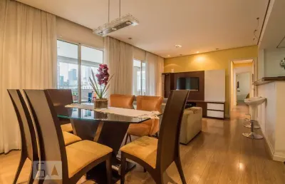 Apartamento para aluguel - brooklin, 4 quartos,  130 m² - são paulo